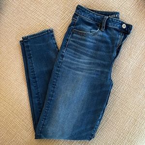 American Eagle high rise skinny jeans